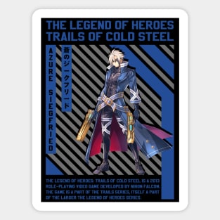 Azure Siegfried | Trails Of Cold Steel Magnet